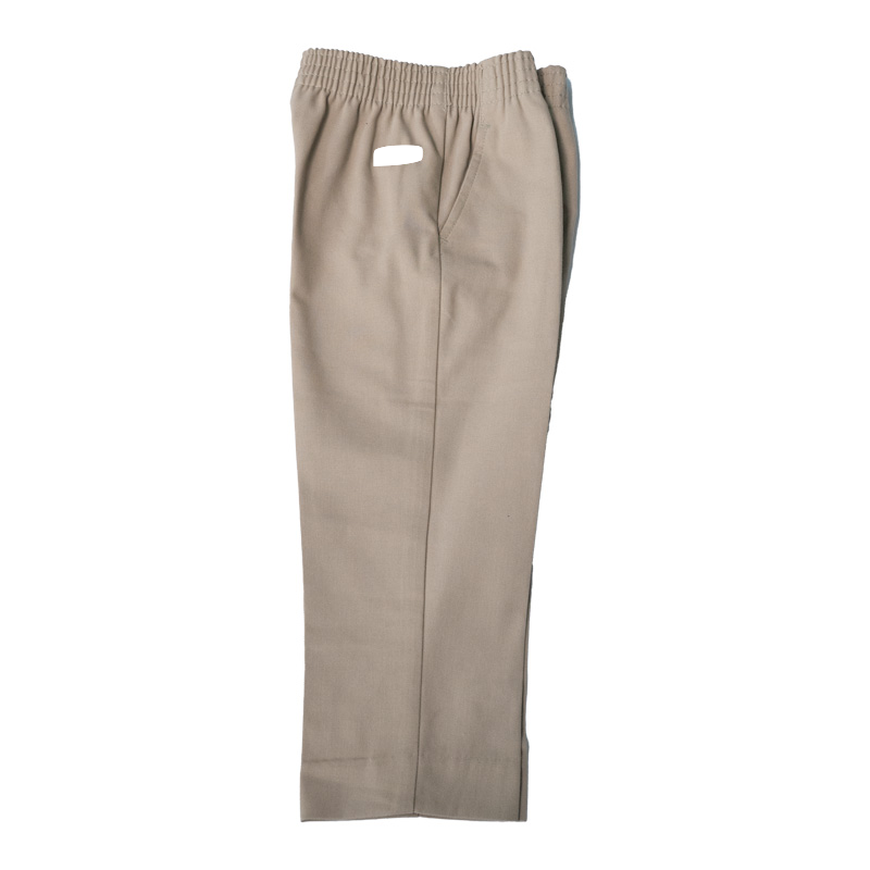 KHAKI PULLON PANTS